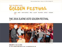 Tablet Screenshot of goldenfest.org